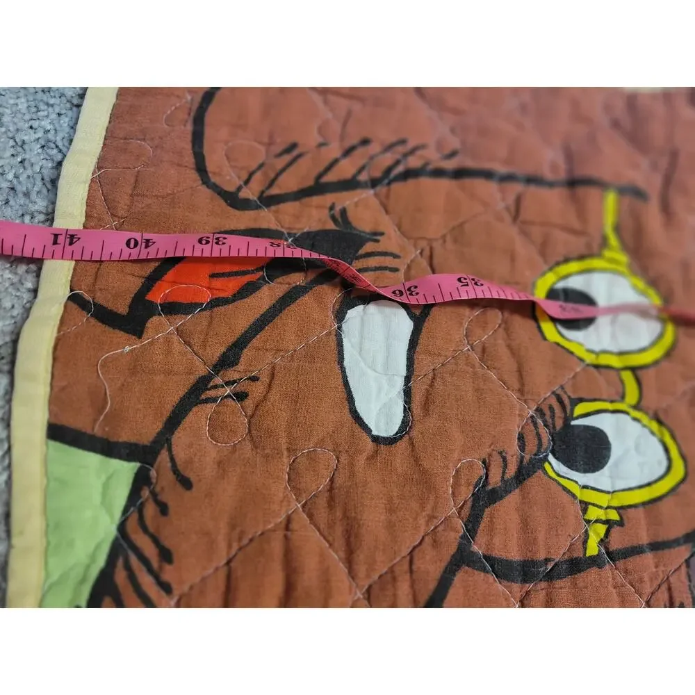 Vintage Tony the Tiger Kids Quilt Blanket Kellogg’s Characters Retro Cartoon